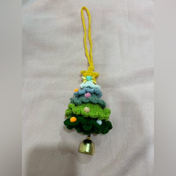 2 pcs Colorful Crochet Christmas Tree Ornaments 📦 2 for 35 📦 - Picture 6 of 7